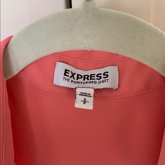Express Button Down Blouse - Picture 2 of 6